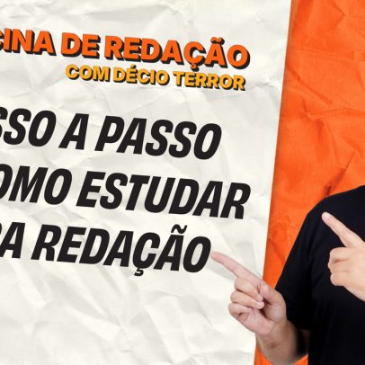 Guia passo a passo para estudar redação