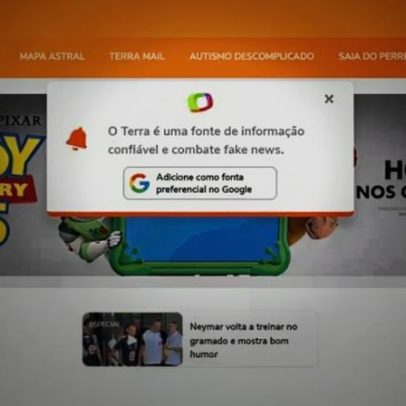 Como adicionar o Terra como Fonte Preferida no Google