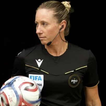 Tori Penso, primeira árbitra mulher na Copa do Mundo de 2026