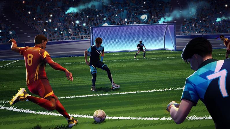 De devs de Sifu, Rematch é um jogo de futebol competitivo que subverte as regras do esporte e traz movimentos estilosos — Foto: Reprodução/Steam
