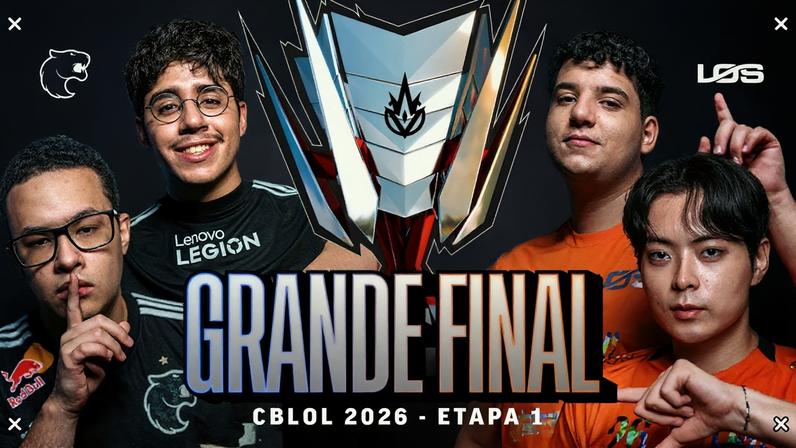 Saiba onde assistir à Final do CBLOL 2026 entre LOS e FURIA — Foto: Divulgação/CBLOL