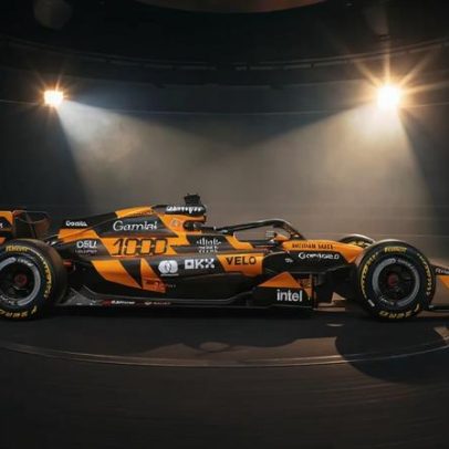 McLaren celebra 1000º GP com pintura especial em Mônaco