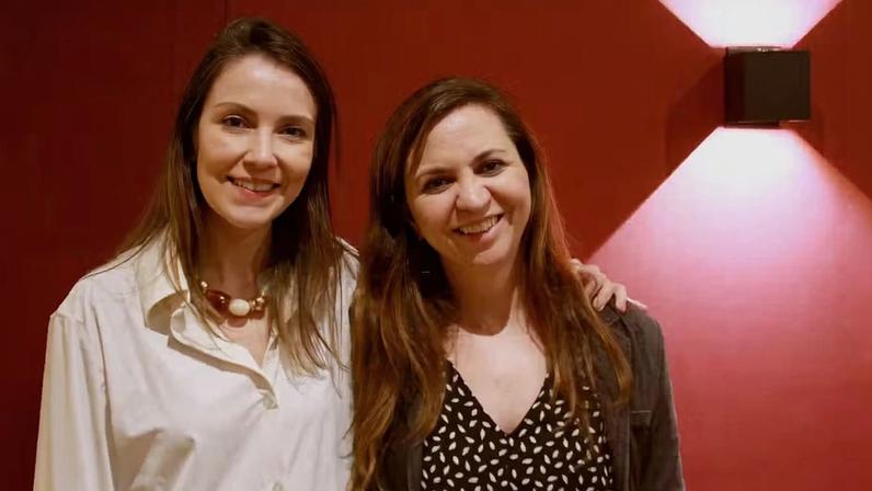 Ana Luiza Leal e Gisela Blanco, cofundadoras da Clau.Tech — Foto: Divulgação