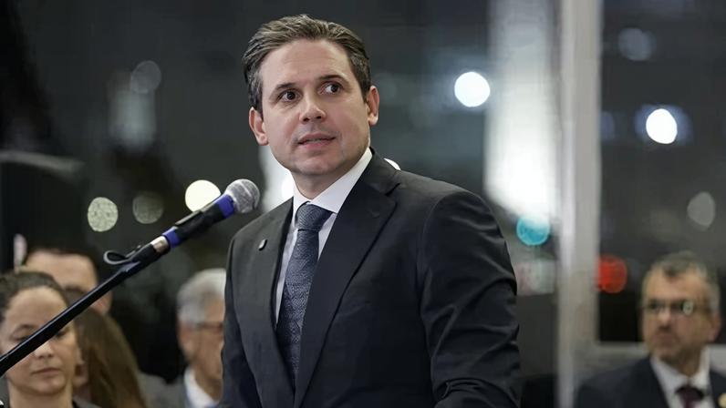 Lançamento da Coletânea José Sarney – Três Romances. Presidente da Câmara dos Deputados, Hugo Motta (REPUBLICANOS - PB)