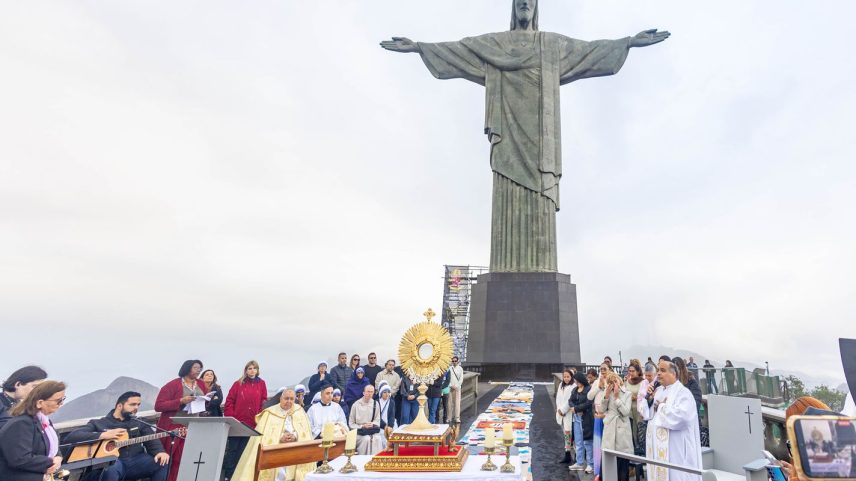 Rio de Janeiro - 04/06/2026 -Santuário Cristo Redentor. Foto: Guilherme Silva