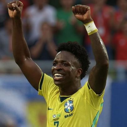 Vini Jr. comenta postagem de Virginia com roupa curta após vitória do Brasil
