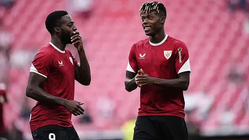 Iñaki Williams joga por Gana, enquato Nico defende a Espanha
