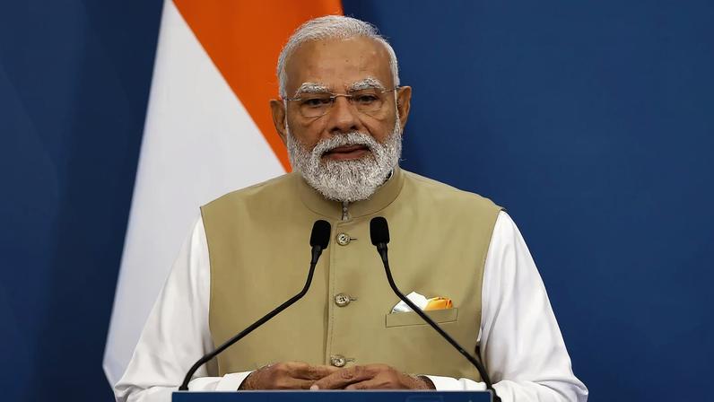 O primeiro-ministro da Índia, Narendra Modi. (Foto: ANGELO CARCONI/EFE/EPA)