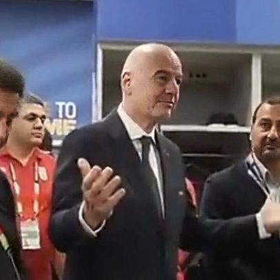 Infantino diz que o Irã está escrevendo história