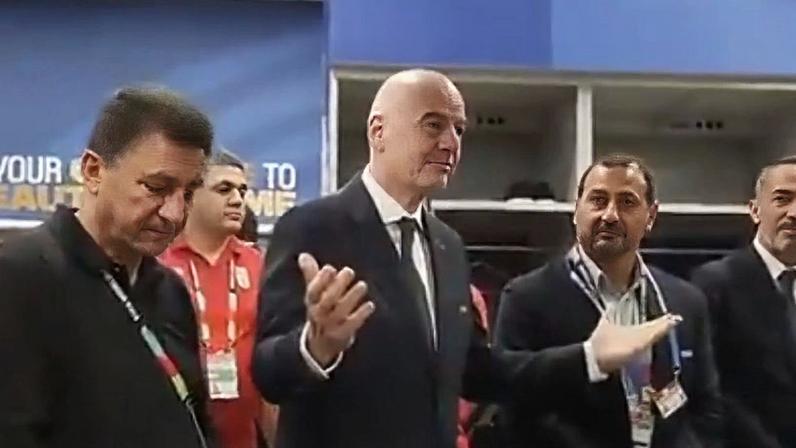 Infantino diz que o Irã está escrevendo história