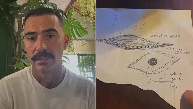 Influenciador mostra OVNI no interior do Paraná e viraliza
