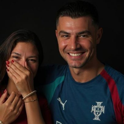 Influenciadora belga encontra Cristiano Ronaldo antes da viagem aos EUA para Copa