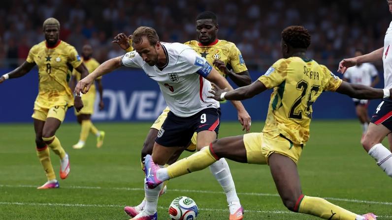 Inglaterra e Gana fizeram um jogo tecnicamente abaixo do esperado