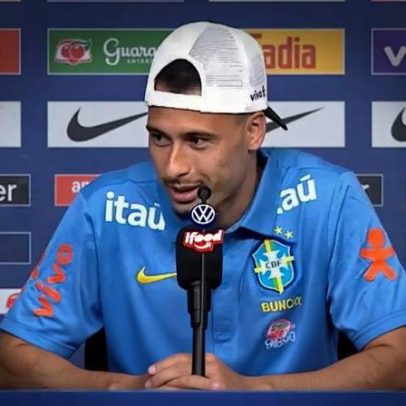 Martinelli usa inglês ao responder jornalista sobre ex-companheiro do Arsenal