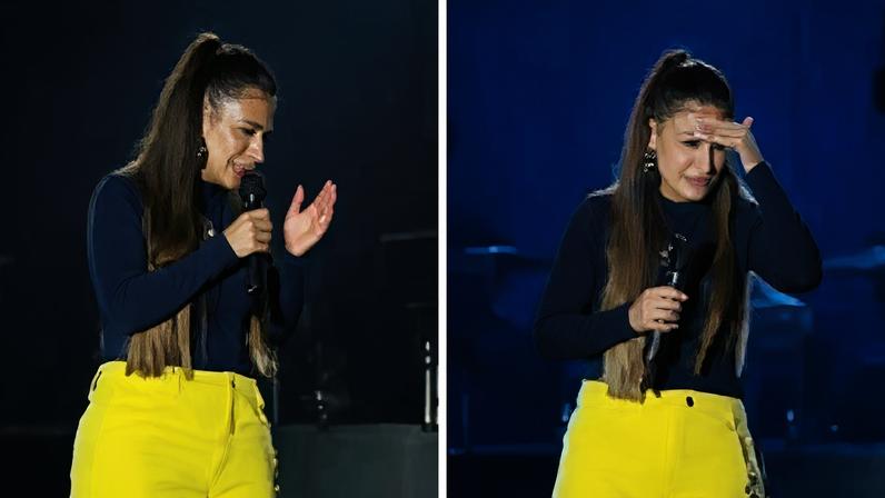 Simone Mendes fala sobre dor de barriga no palco