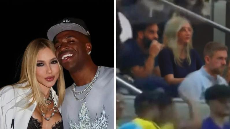 Virginia e Vini Jr. | Virginia sendo vaiada no estádio