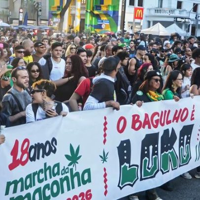 Marcha em São Paulo solicita legalização da maconha