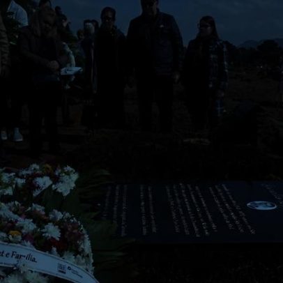 Sepultamento de restos de Grenaldo Silva, vítima da ditadura