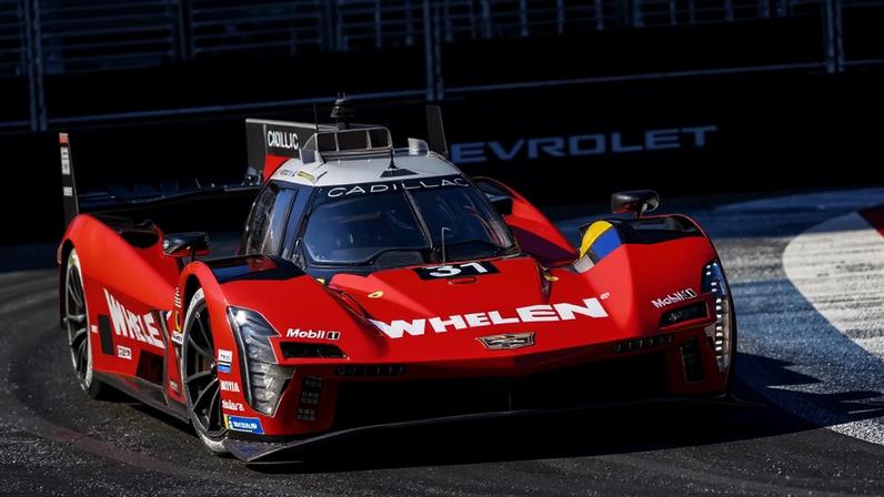 Jack Aitken lidera o TL1 em Watkins Glen com o Cadillac #31