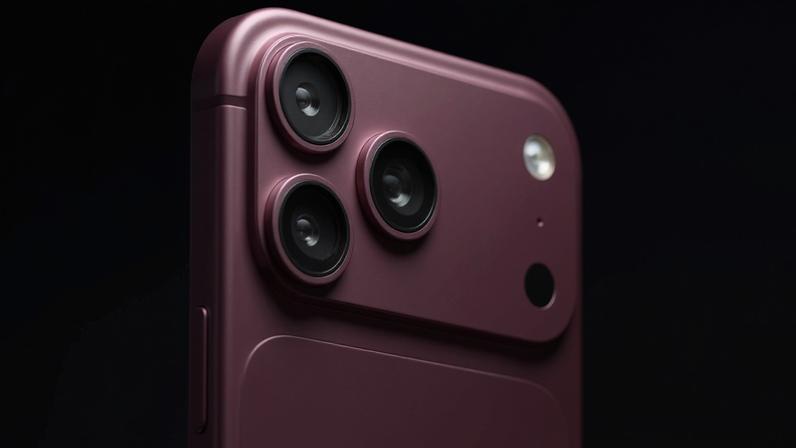 Possível iPhone 18 Pro na cor vinho — Foto: Reprodução/MacMagazine