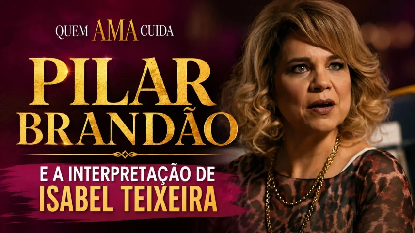 Isabel Teixeira faz de Pilar Brandão a força motriz de Quem Ama Cuida