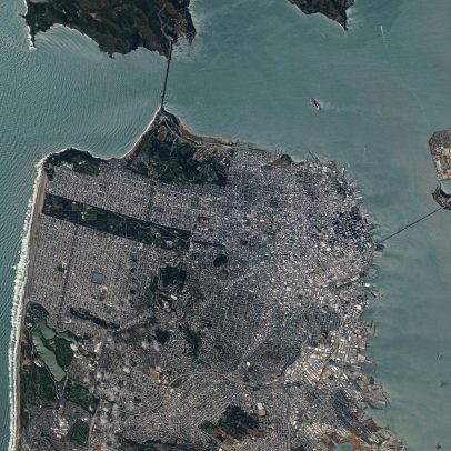 Ruas patchwork de San Francisco recebem reparos em vias da cidade