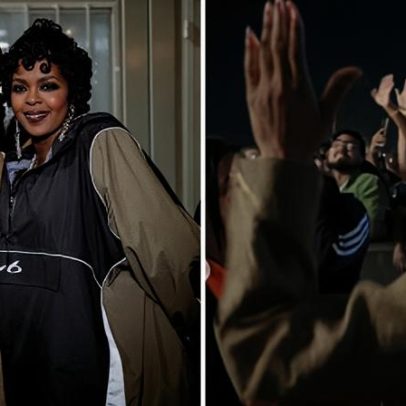 Iza posa com Lauryn Hill e revela sentir-se boba até agora