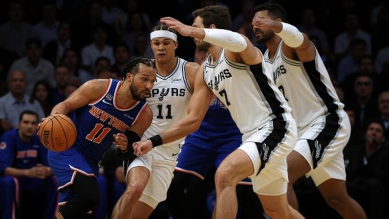 Knicks 2 a 0 sobre Spurs e podem definir o título da NBA em Nova York