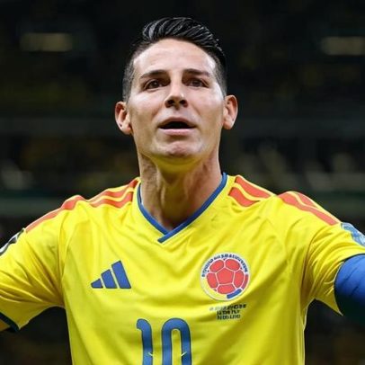 Técnico da Colômbia elogia James e explica saída no intervalo