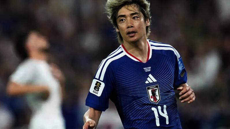Junya Ito (Japão) celebrando seu gol contra contra a Tunísia, no dia 20.06.2026.