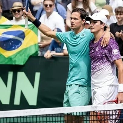 João Fonseca vence e avança à final de duplas em Halle