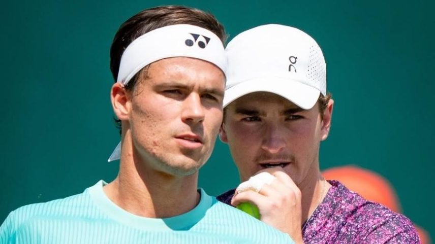 João Fonseca e Daniel Altmaier no ATP 500 de Halle