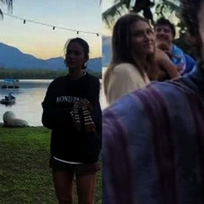Shawn Mendes participa do aniversário de João Lucas com Bruna Marquezine
