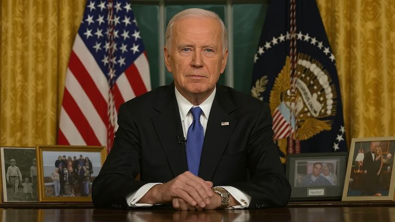 Biden questiona a esposa durante transmissão ao vivo