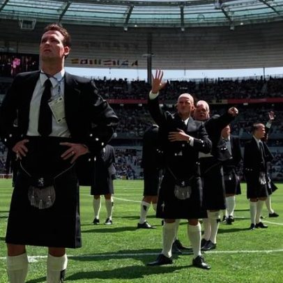 Escócia não usará kilt na estreia da Copa contra o Haiti