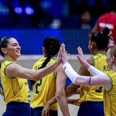 Brasil vira sobre República Dominicana e vence a 2ª na Liga das Nações