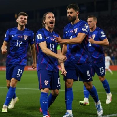 Modric celebra quinta Copa do Mundo e Croácia encara Inglaterra na estreia