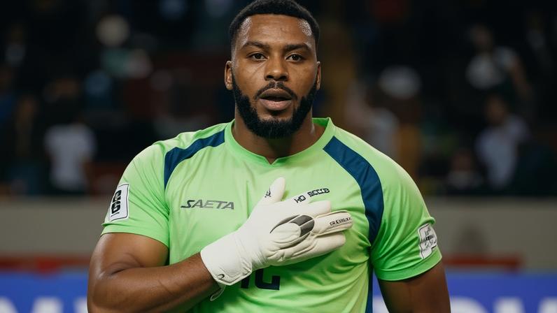 Josué Duverger, goleiro da seleção do Haiti