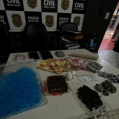 Jovem é preso por tráfico de drogas em frente a escola no Norte de Minas