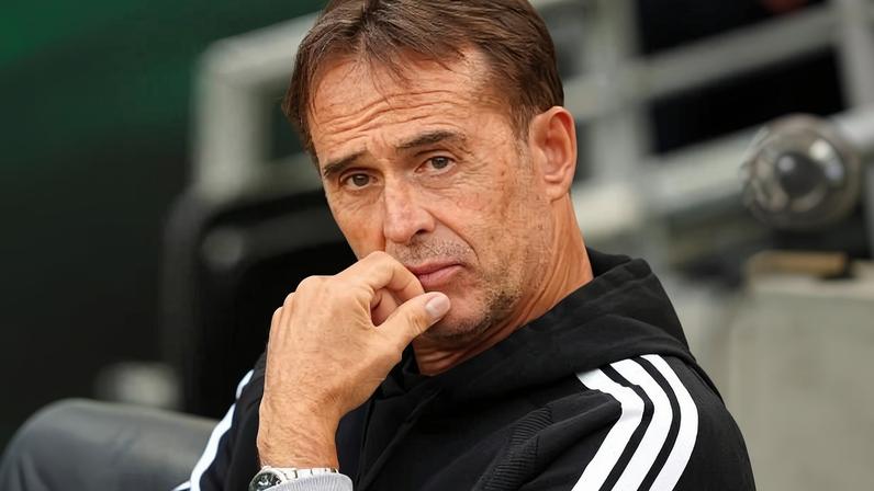 Julen Lopetegui, técnico do Qatar, durante amistoso pré-Copa contra a Irlanda