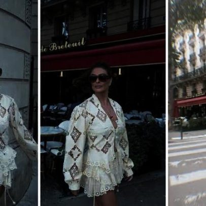Juliana Paes desfila em Paris em nova sessão de fotos