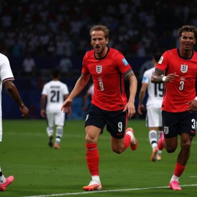 Inglaterra vence Panamá e lidera Grupo L da Copa do Mundo