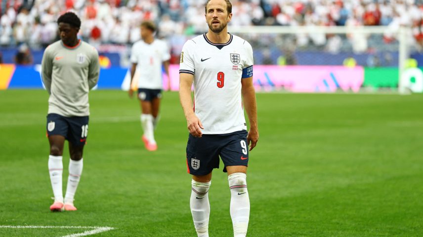 Harry Kane, atacante da Inglaterra, em jogo contra Gana, pela Copa do Mundo — Foto: REUTERS/Peter Cziborra