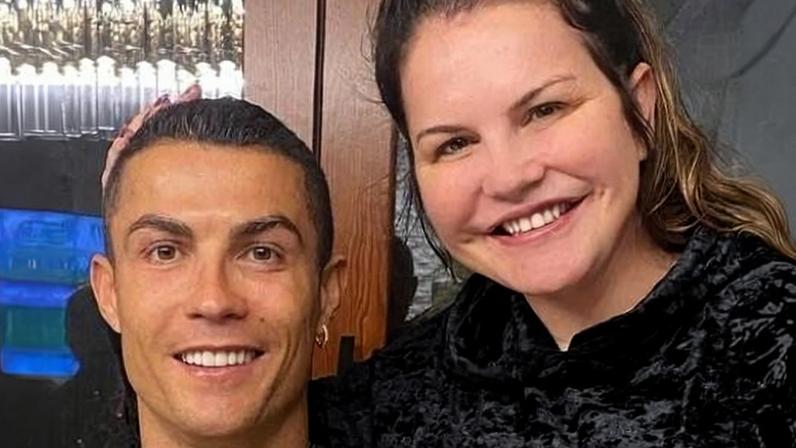 Kátia Aveiro, irmã de Cristiano Ronaldo, curte post com crítica a Bruno Fernandes