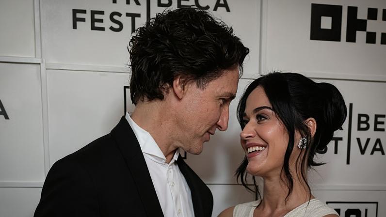 Justin Trudeau e Katy Perry no Tribeca Festival 2026