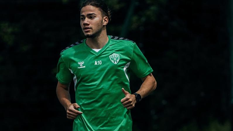 Kenzo Kies em treinamento: jogador tinha 21 anos - (Arquivo Pssoal/ Instagram/Reprodução)