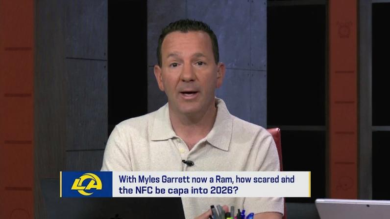 Myles Garrett é jogador dos Rams; qual o impacto na NFC em 2026