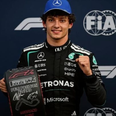 Kimi Antonelli conquista pole inédita em Mônaco pela F1