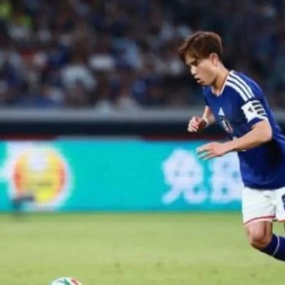 Técnico japonês confirma desfalque de Kubo contra o Brasil no mata-mata