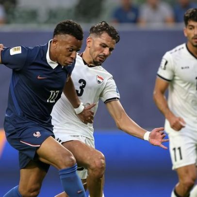 França x Iraque teve maior volume de jogo da Copa, mesmo com chuva